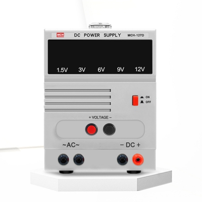 1.5/3/6/9/12V AC and DC regulated power supply